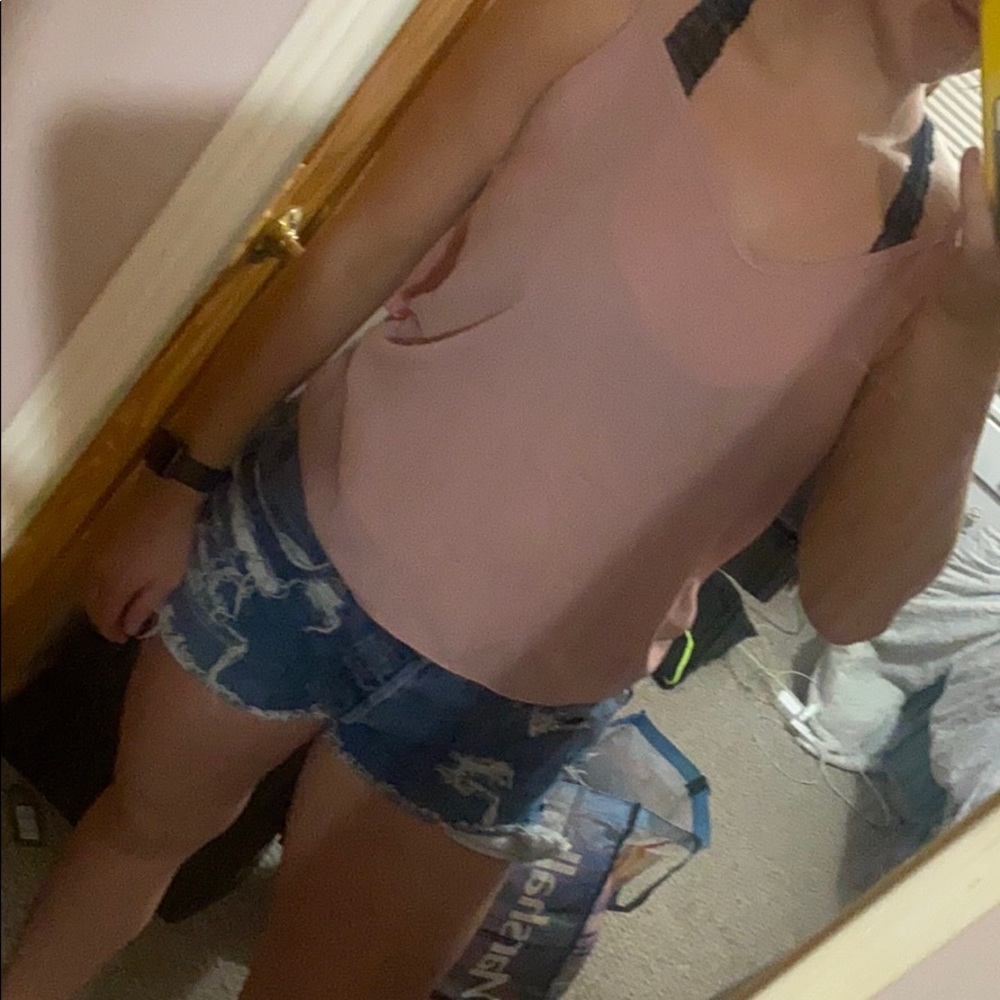 Tank top with bow tie
